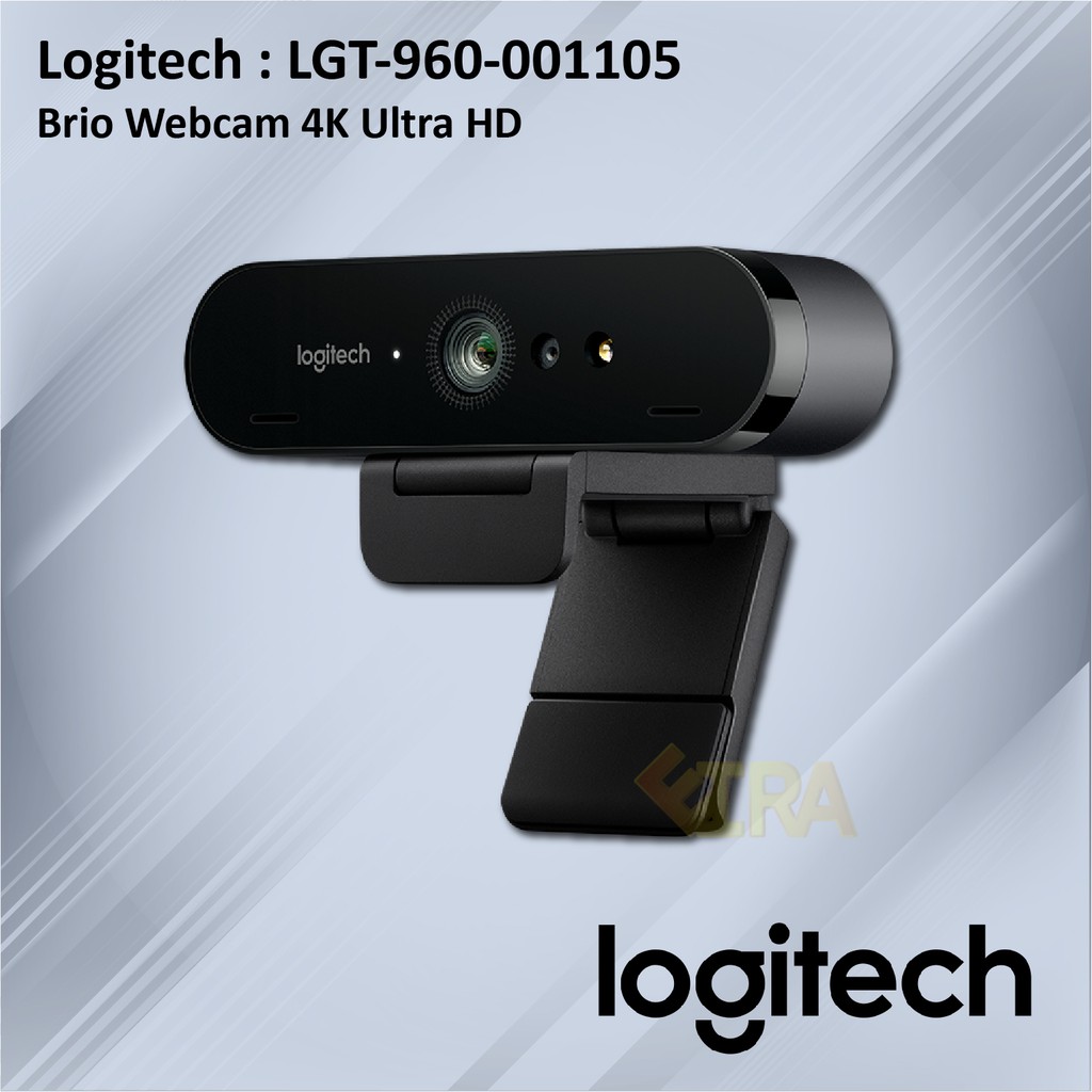 กล้องเว็บ Logitech Brio Webcam 4K Ultra HD