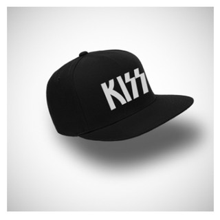 หมวก SNAPBACK KISS สีขาว สําหรับผู้ชาย