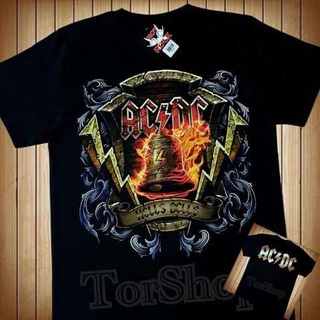 RockYeah / HotRock T Shirt 3D เสื้อวง ACDC สกรีนคมชัดHD (ไซส์ยุโรป) เสื้อวินเทจ90 เสื้อทรงเอ เสื้อทรงซ้อ เสื้อวง เสื้อวง