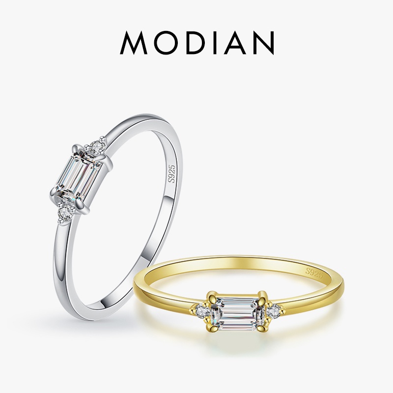 Modian Minimalism ต่างหูระย้า เงินแท้ 100% 925 ห้อยพู่ยาว แฟชั่น สําหรับผู้หญิง