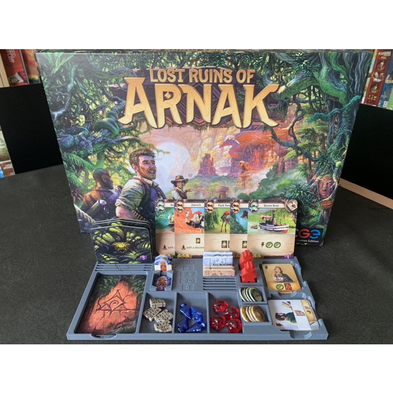 Lost Ruins of Arnak Boardgame: Player Board