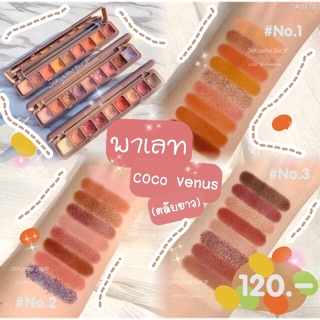 อายแชโดว์Coco Venus พาเลทตลับยาว👉ได้ไป9เฉดสี สวยฉ่ำๆ พกพาง่าย สะดวกสุด💋🥰