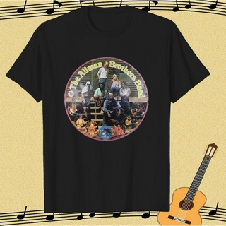 เสื้อยืดผ้าฝ้ายCOTTON เสื้อเชิ้ต The Allman Brothers Band สําหรับผู้ชาย และผู้หญิง Th45S-5XL