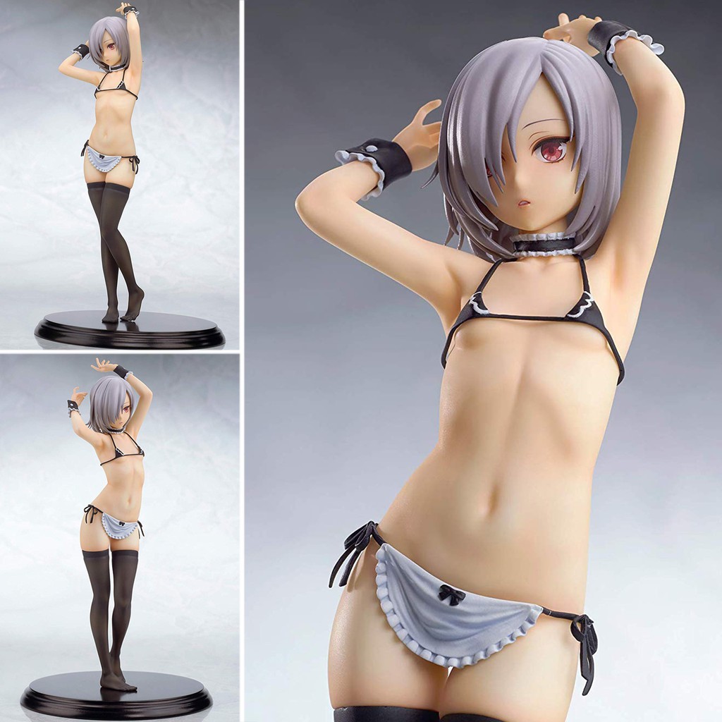 Model Figure ฟิกเกอร์ โมเดล Akeiro Kaikitan Velvet เวลเวต Short Hair Scale Q-six ชุดว่ายน้ำ