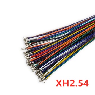 ขั้วต่อสายไฟอิเล็กทรอนิกส์ XH2.54 หัวเดี่ยว พร้อมขั้วต่อ 10 ซม. 20 ซม. 30 ซม. 50 ชิ้น