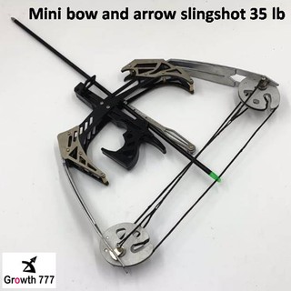 mini bow and arrow slingshot 35 lb compound bow outdoor sports