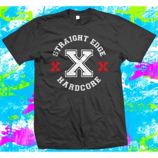 เสื้อยืดวินเทจเสื้อยืด แบบนิ่ม ขอบตรง พิมพ์ลาย Hardcore 4 ตัวเลือก ขนาดเล็ก เป็นสีดํา แฟชั่นฤดูร้อน สําหรับผู้ชายS-5XL