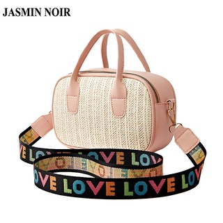 Jasmin NOIR กระเป๋าถือ กระเป๋าสะพายไหล่ ทรงโท้ท แฟชั่นสําหรับสตรี