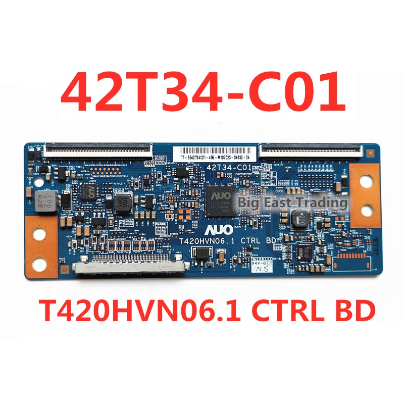 42T34-C01 1 PC TCON Board T420HVN06.1 CTRL BD 42T34-C01 TV T-CON Logic Board,รับประกันคุณภาพ 42T34 C