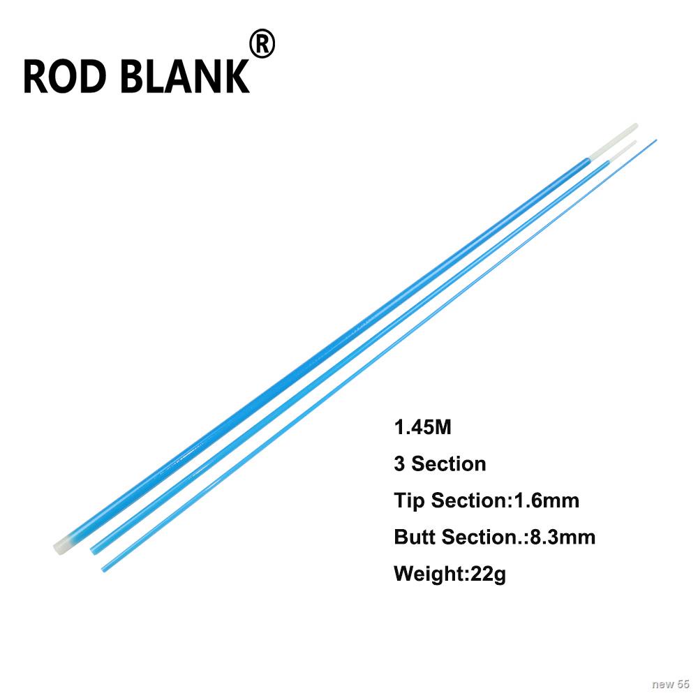 Rod Blank 1.45M 2PcsLot 3 Section Carbon Fiber Rod Blank XUL Trout