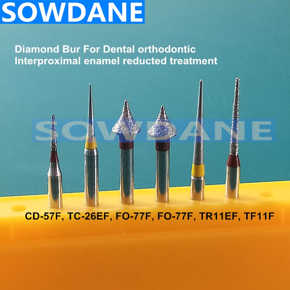 Diamond Bur For Dental orthodontic Interproximal enamel reducted treatment Dental Burs IPR burs Grin