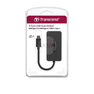 Transcend HUB 4 ports USB TYPE C :รับประกัน 2 ปี- มีใบกำกับภาษี - TS-HUB2C