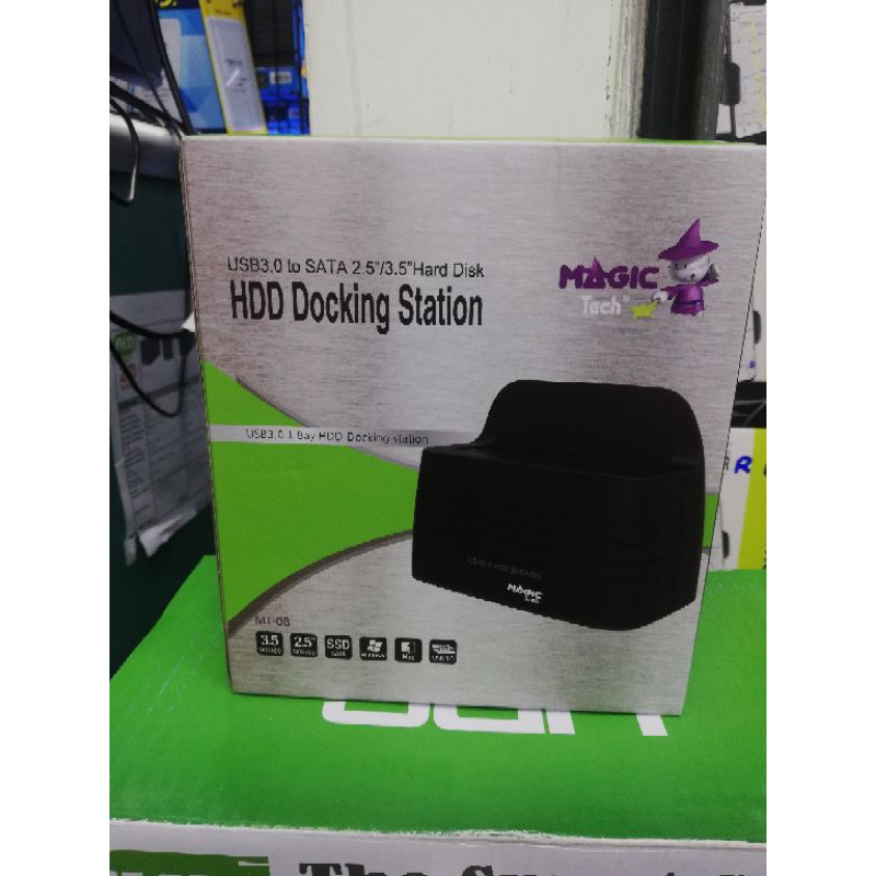 MAGICTECH​ MT-08 HDD​ DOCKING​ STATION.USB3.0.​ 1BAY