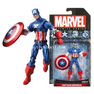 HASBRO : MARVEL INFINITE 2014 : CAPTAIN AMERICA สินค้าจาก Hasbro ของแท้ 100%