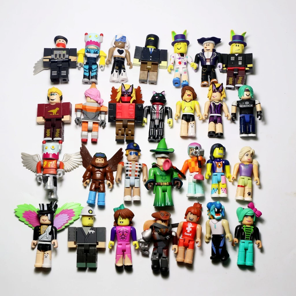 Roblox Building Blocks Virtual World Games หุ่นยนต์รุ่น World Action Figure