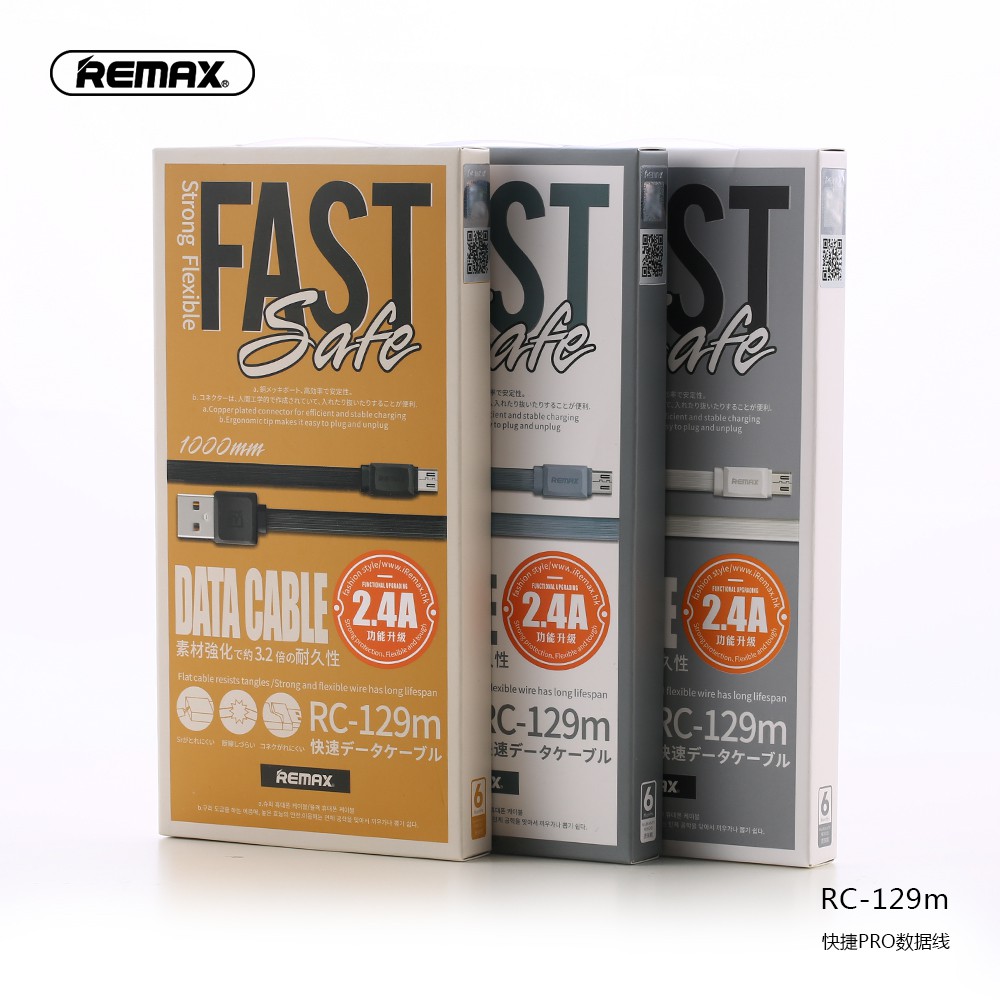 REMAX MICRO USB DATA CABLE RC-129M (1M)