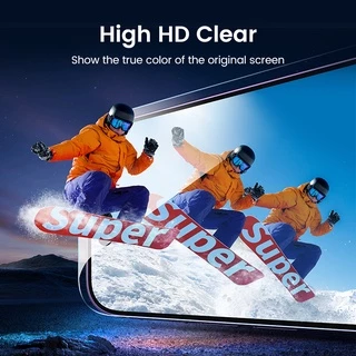 Ugreen ฟิล์มกระจกนิรภัยกันรอยหน้าจอ 2.5D สําหรับ iPhone 14 14 Pro Max 14 Pro 13 Pro Max 2 ชิ้น