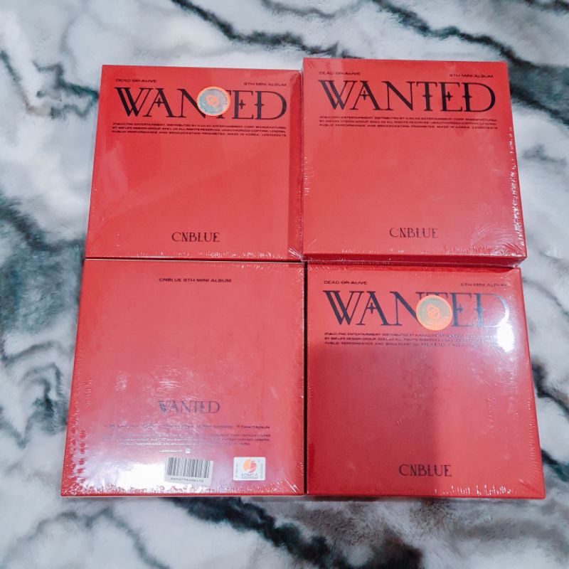 [พร้อมส่ง]มินิอัลบั้มล่าสุด CNBLUE "WANTED"