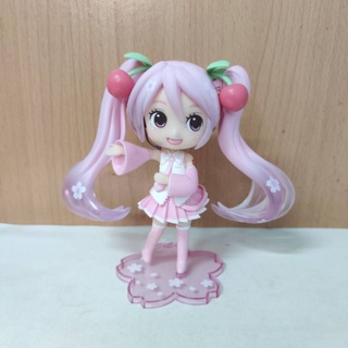 มือ2 ของแท้ Sakura Miku Doll Crystal Figure - Hatsune Miku Vocaloid TAITO