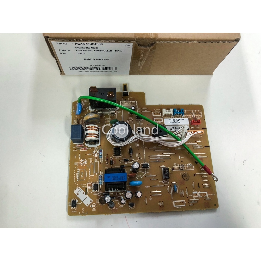 Panasonic - แผงคอนโทรลคอยเย็น พานาโซนิค รุ่นแอร์  CS-PN9SKT พาท ACXA73C04330