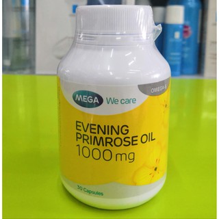 Mega We Care Evening Primrose Oil EPO 1000 mg 30 แคปซูล