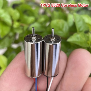 1pcs 8520 Mini Coreless Motor CW / CCW DC 3V 3.7V 52000RPM NdFeB Micro 8.5x20mm for RC Drone Quadcopter Tiny DIY Toys Ae