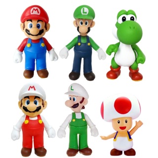 Super Mario Super Size Figure Collection ขนาด5นิ้ว ขายยกเซ็ท 7 ตัว