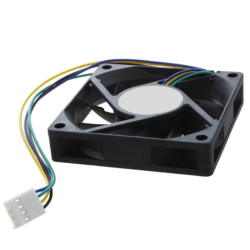 พัดลมคอมพิวเตอร์ 4Pcs 70X70X15mm 12V 4 P PWM PC Computer Case CPU ...