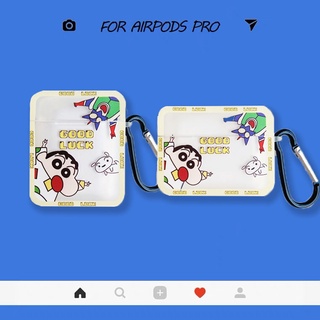 🔥ส่งจากไท🔥เครยอนชินจัง Crayon good luck น่ารัก การ์ตูน เคส Airpods 3 pro case เคสแอร์พอร์ตgen2 gen3 2021 AirPod 1 2