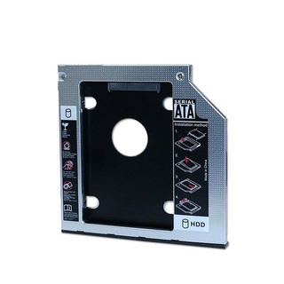 9.5 mm SATA to SATA SSD HDD Hard Drive Caddy Bracket DVD-ROM CD Optical Bay Tray( พร้อมส่ง)