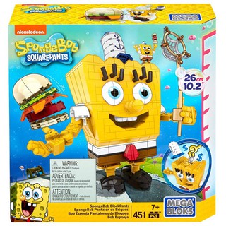 Mega Bloks Spongebob Squarepants สพันจ์บ็อบ สแควร์แพนส์ บล๊อกต่อ รุ่น DPH70