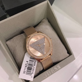 GUESS Watches Womens TRI GLITZ W1142L4 Rose Gold size36mm.