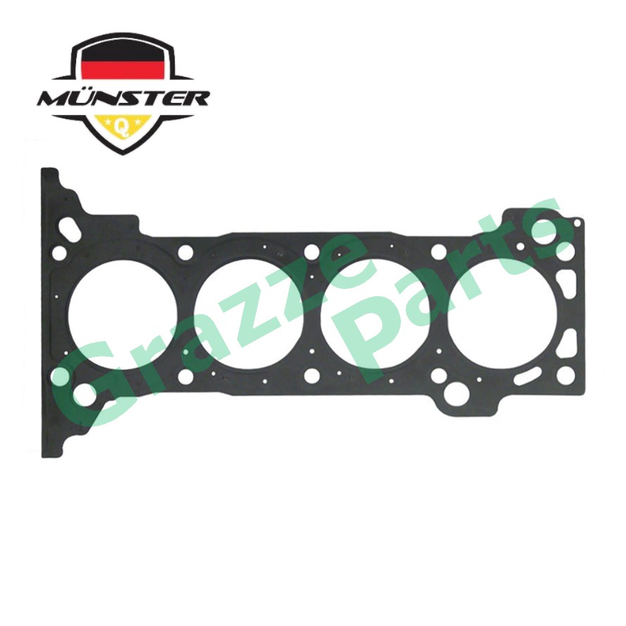 Münster ปะเก็นฝาสูบ 11115-0C010 สําหรับ Toyota Innova 2.0 1TR-FE (โลหะ)