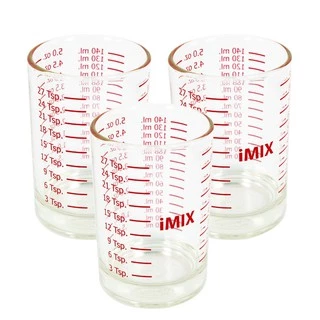 I-MIX Measure Glass แก้วตวง 5 ออนซ์ 3 ใบ 1610-351 x 3