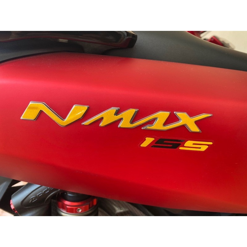 สติ๊กเกอร์ติดโลโก้ N-MAX155 เพิ่มสีสันทำให้โดดเด่นและสวยงาน