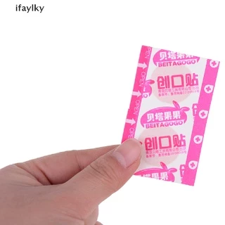 [IAY] 100 ชิ้น/กล่องรอบทิ้งทางการแพทย์กาวผ้าพันแผล Band-aid พลาสเตอร์แผล HKZ