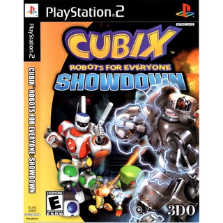 แผ่นเกมส์ Cubix Robots For Everyone Showdown แผ่นCD PS2 Playstation2 คุณภาพสูง ราคาถูก