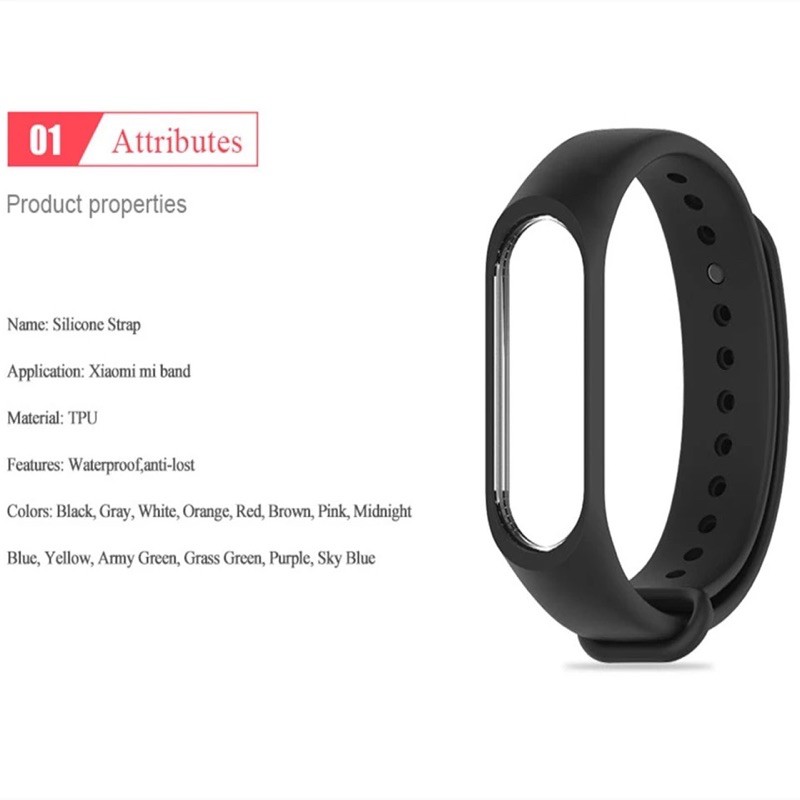 สาย FOR miband5 สายเสริม for mi band 6 7  พร้อมส่ง  สายนิ่ม คุณภาพดี มี่แบน umeshop