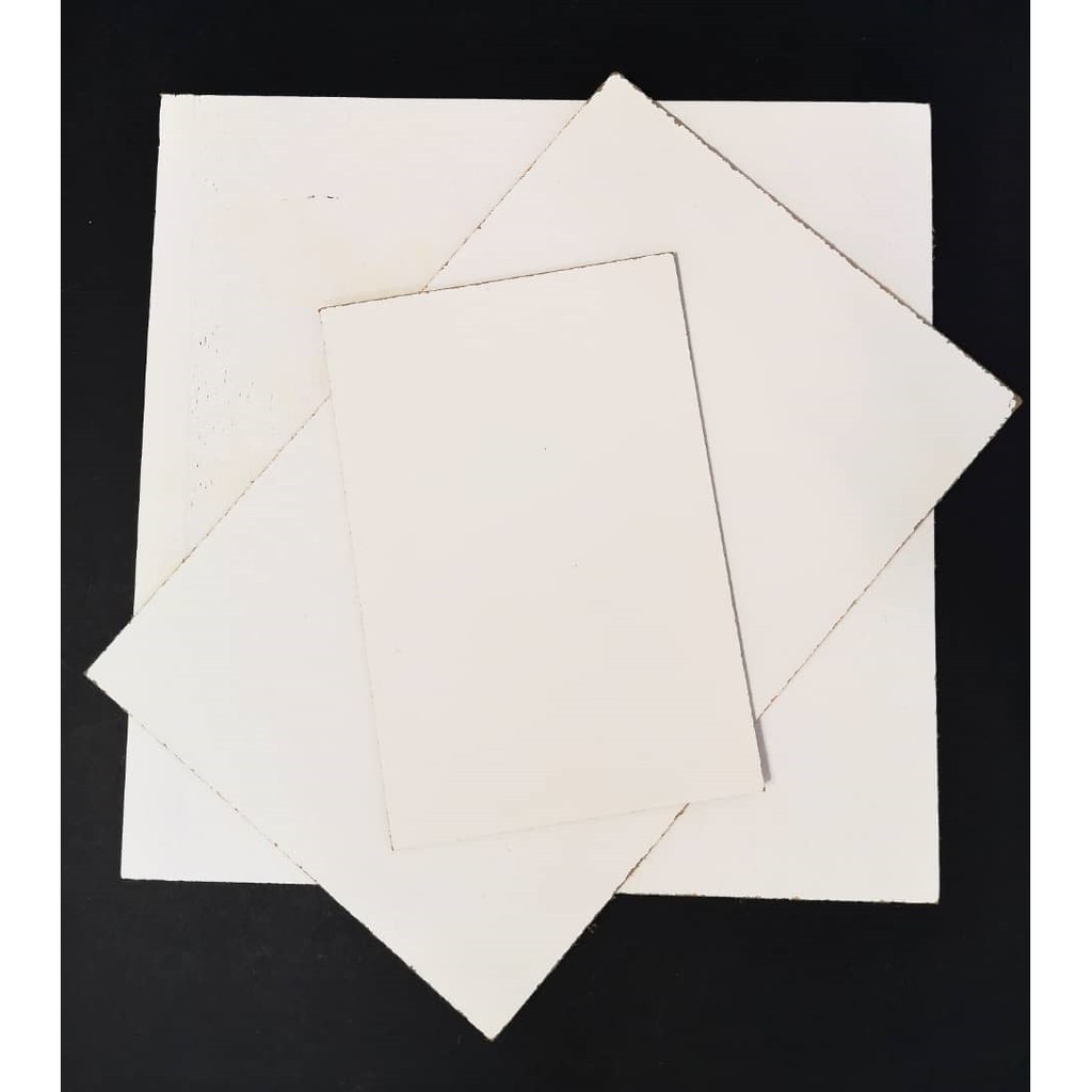 LINO BOARD MDF เคลือบขาว [A3, A4 , A5 , 30x30]