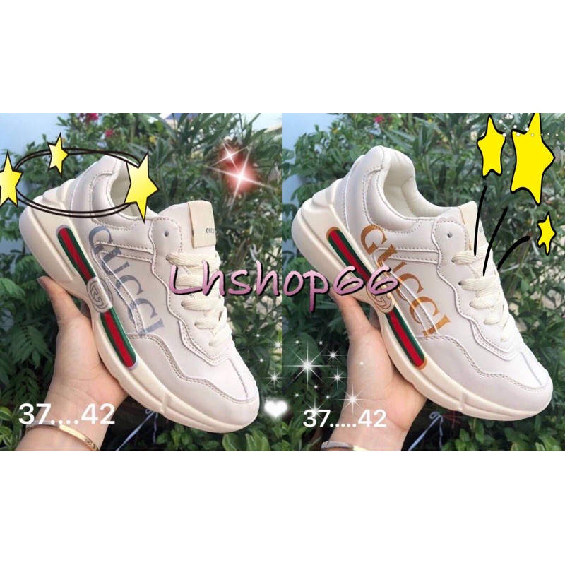 💫มาใหม่ รองเท้าGocci sneaker💫ไส่ได่ทั้งผู้หญิง&ผู้ชาย