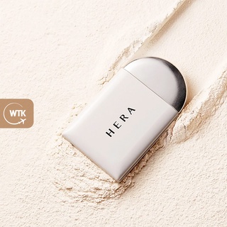 HERA Airy Powder Primer - ผสมผสานกันอย่างลงตัวด้วย 1-2 สัมผัส! แปรงรูปพระจันทร์ แบบครึ่งวงกลม