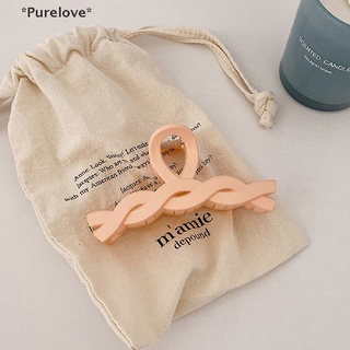 Purelove กิ๊บติดผม ขนาดใหญ่ สไตล์เกาหลี 1 ชิ้น