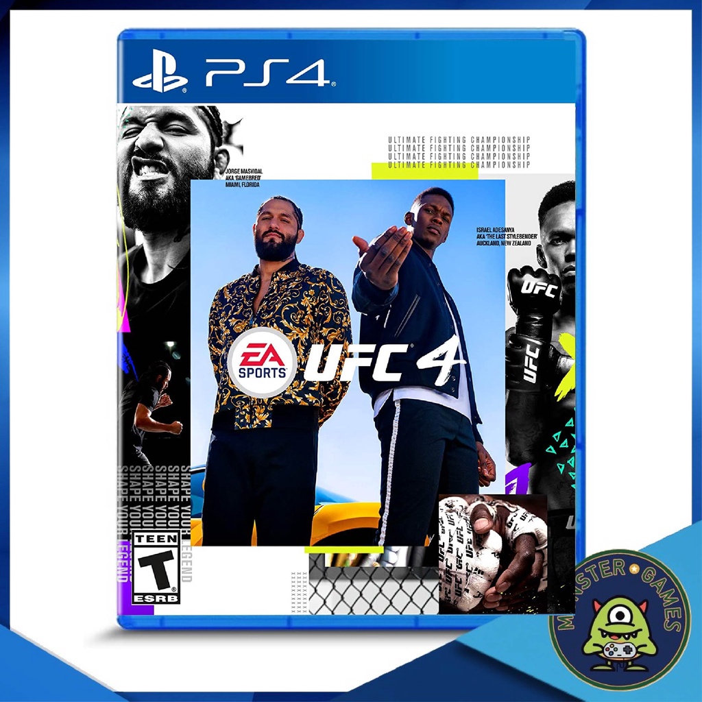 UFC 4 Ps4 Game แผ่นแท้มือ1!!!!! (Ufc 4 Ps4)(UFC4 Ps4)