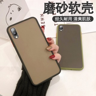 พร้อมส่ง Case Huawei Y7Pro 2019(ไม่มีรูสแกน) เคสกันกระแทก ปุ่มสีผิวด้าน ขอบนิ่มหลังแข็งเคสโทรศัพท์ หัวเว่ย [ ส่งจากไทย ]