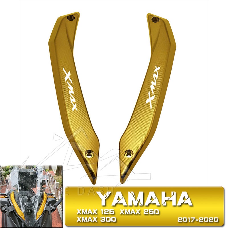 สําหรับ YAMAHA XMAX300 XMAX125 XMAX250 XMAX400 2017-2020 อุปกรณ์เสริมกระจก Deflectors กระจกชุด Prote
