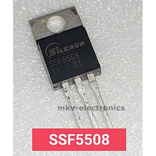 (1ตัว) SSF5508 , MOSFET N-Chennel 110A 55V TO-220FP (รหัสสินค้า M02645)