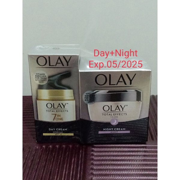 Olay Total Effects 7 in One 50g. Day&Night แพ็กคู่ #8