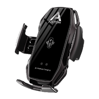 Aston Wireless Car Charger รุ่น Smart Charger ที่ชาร์จในรถยนต์ ที่ชาร์จไร้สายในรถยนต์ สินค้าคุณภาพ รับประกันสินค้า 1 ปี