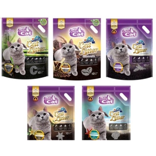 ททรายภูเขาไฟ catty cat 5L ฝุ่นน้อย cat litter catty cat 5L 5ลิตร ดูดซับกลิ่นดีเยี่ยม ทรายอนามัย ควบคุมกลิ่น