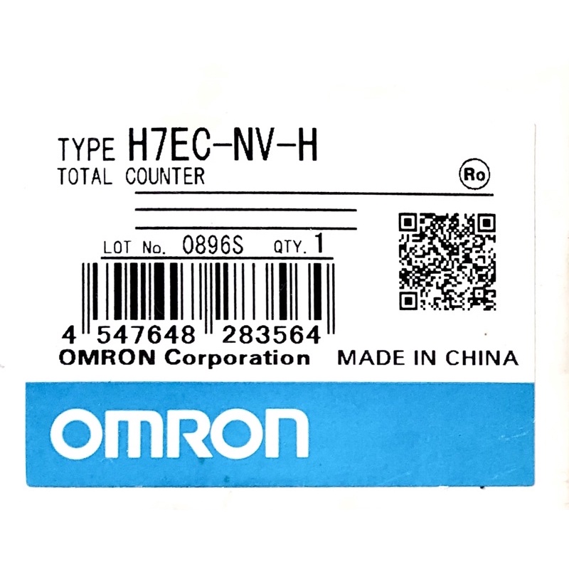 H7EC-NV-H  OMRON TOTAL COUNTER ของแท้ ราคา 1,100 บาท